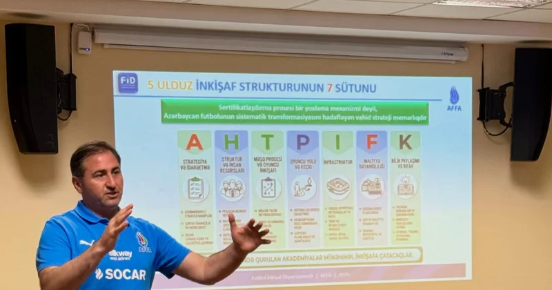 “Sumqayıt” Futbol Akademiyasında AFFA nın təlimi keçirilib FOTO