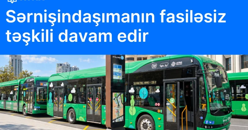 AYNA: Ötən gün “28 May” Nəqliyyat Mübadilə Mərkəzindən 200 mindən çox sərnişin istifadə edib