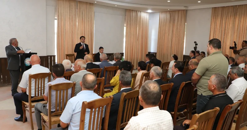 Neftçalanın icra başçısı səyyar qəbul keçirib FOTOLAR