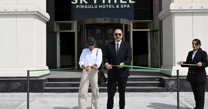 İlham Əliyev Şamaxıda Pirqulu Park hotelinin açılışını edib FOTOLAR (YENİLƏNİB)
