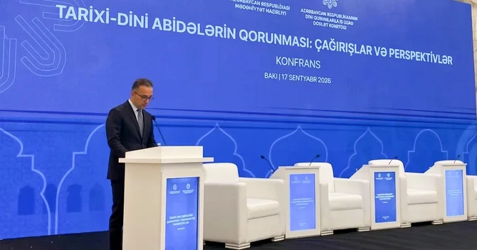 İşğal dövründə məhv edilmiş mədəni irs nümunələrinin bərpası xalqımızın mənəvi yaddaşının yenidən canlandırılmasıdır