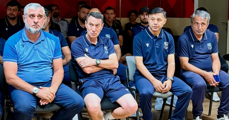 AFFA rəsmiləri bu dəfə “Sumqayıt” Futbol Akademiyasında təlim keçdi