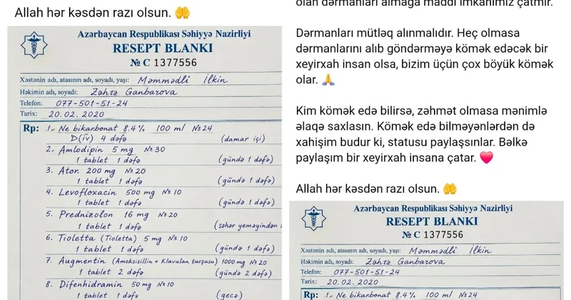 Süni intellektlə saxta resept hazırlandı