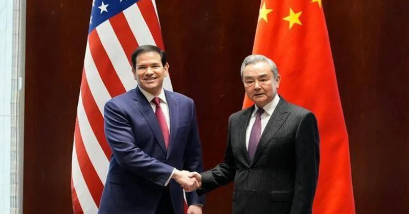 Çin XİN rəhbəri və Rubio Yaxın Şərqdəki vəziyyəti müzakirə edib