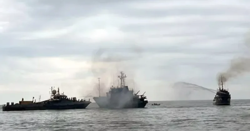 Учения ВМС Азербайджана и Ирана завершены ФОТО
