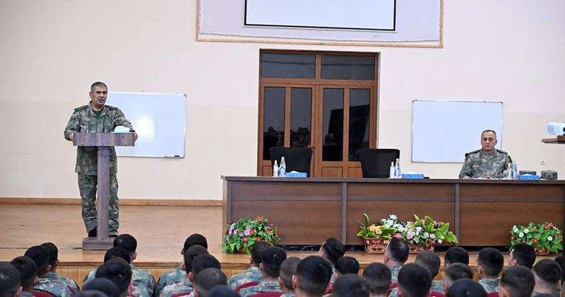 Zakir Həsənov Komando hərbi hissəsində olub, tapşırıqlar verib