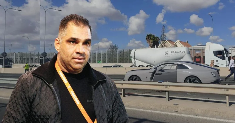 Kipr klubunun prezidenti avtomagistralda güllələndi FOTO