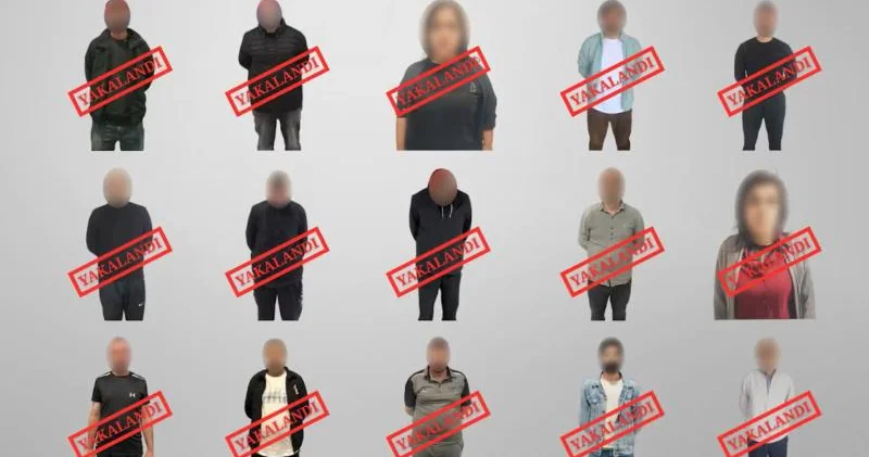 Qırmızı bülletenlə axtarışda olan 15 nəfər Türkiyəyə gətirildi