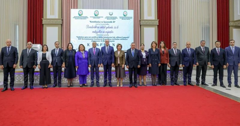 Naxçıvanda “Bərabərlik və ədalət yolunda 30 il: nailiyyətlər və çağırışlar” mövzusunda konfrans keçirilib
