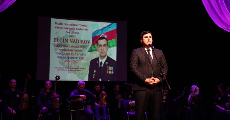 Şəkidə şəhid Elçin Nadirovun xatirəsi anılıb