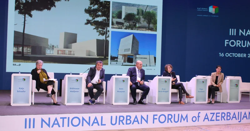 Milli Şəhərsalma Forumunun ikinci günü mənzil əlçatanlığı, dayanıqlı mobillik və inklüziv şəhər mühiti müzakirə edilib