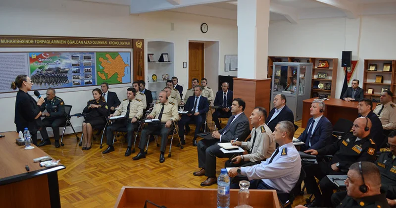 Strateji araşdırma və dövlət müdafiəsini idarəetmə akademik kursu nda beynəlxalq həftə keçirilir