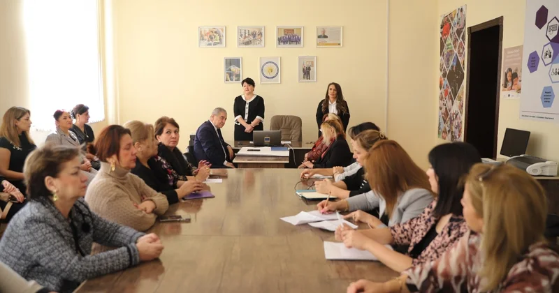 Gəncə Dövlət Universitetində professor müəllim heyətinə təlim keçirilib