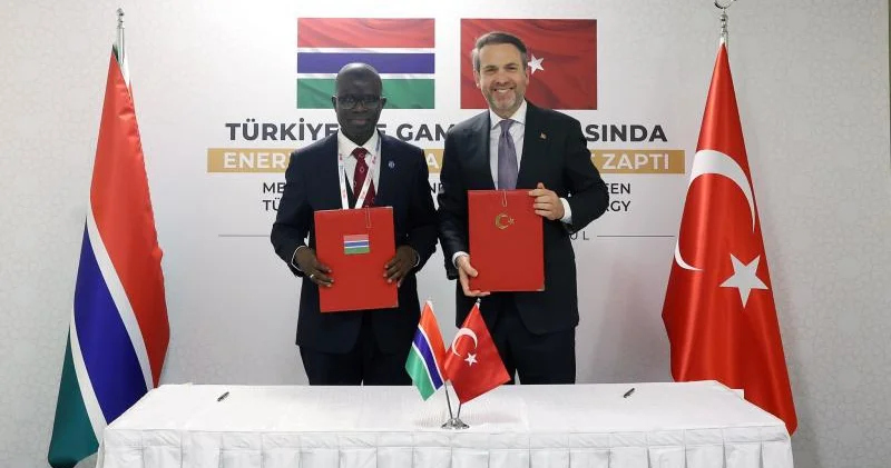 Türkiyə Qambiyanın enerji strukturunu quracaq