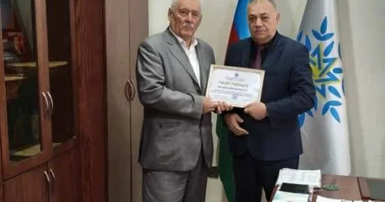 YAP Tərtər rayon təşkilatında partiya veteranı Zakir Bayramovun 70 illik yubileyi qeyd olunmuşdur
