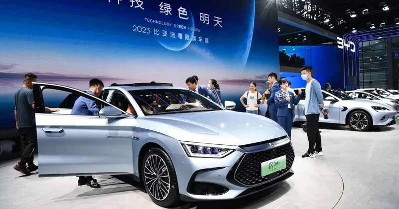 BYD отзовет в Китае более 115 тысяч машин