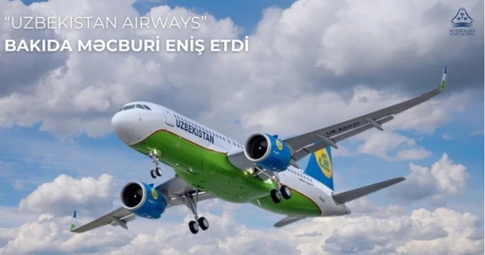 İstanbul Ürgənc reysi ilə uçan təyyarə Bakıda təcili eniş edib