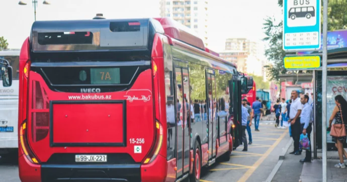 Bakı Sumqayıt avtobusları ilə bağlı AYNA dan AÇIQLAMA FOTO