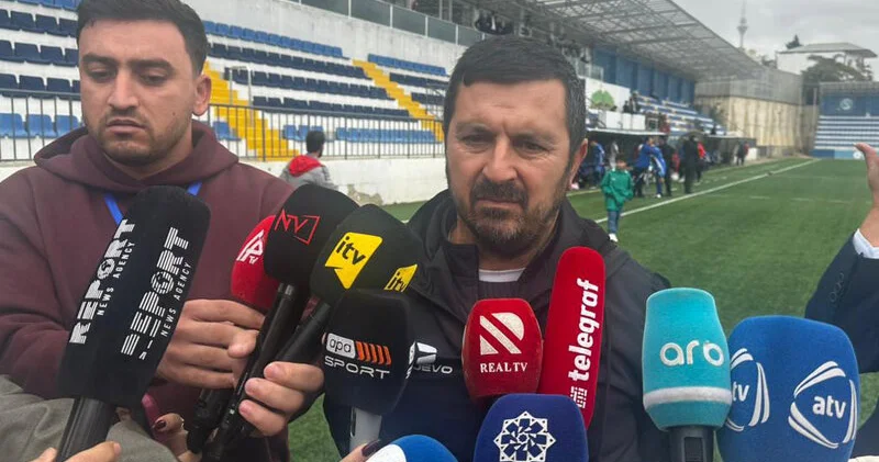 “Futbolçularımız həyəcanlı idi” Millimizin baş məşqçisi