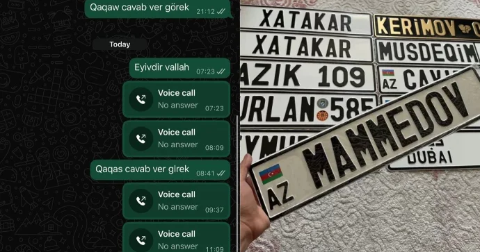 Bakıda “lipa nömrə” dələduzluğu ilə məşğul olanlar İFŞA EDİLDİ FOTO