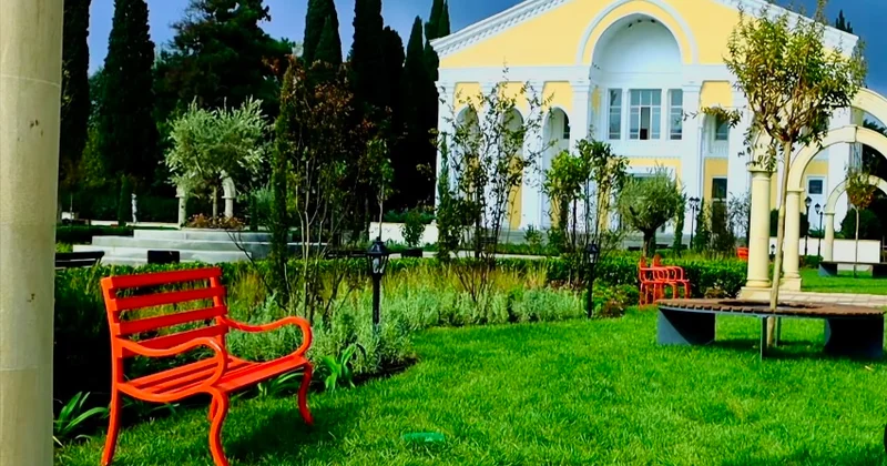 Erməni raketi, kinoteatr və yenilənmiş park