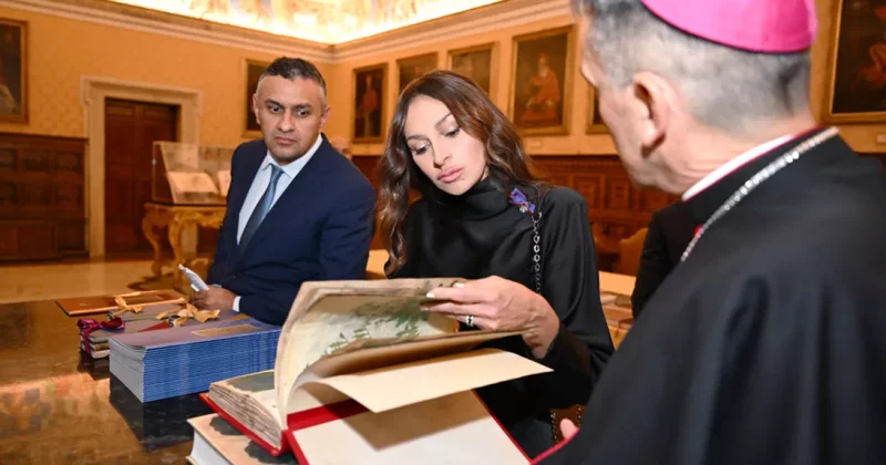 Алиева посетила Ватиканскую апостольскую библиотеку