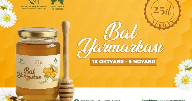 Bakıda bal yarmarkası fəaliyyətə başlayır