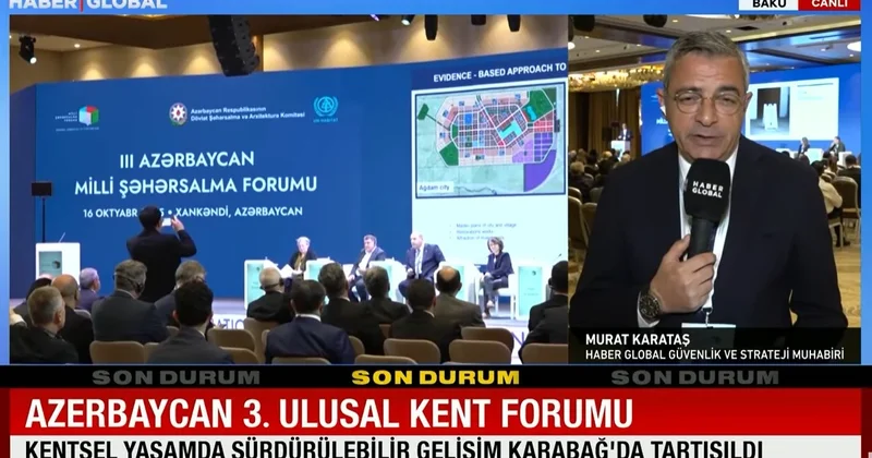 Haber Global Bakıda keçirilən forumla bağlı reportaj yaydı