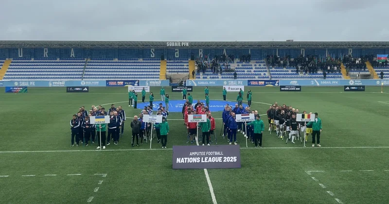 Amputant futbolu üzrə Millətlər Liqasının açılış mərasimi keçirilib