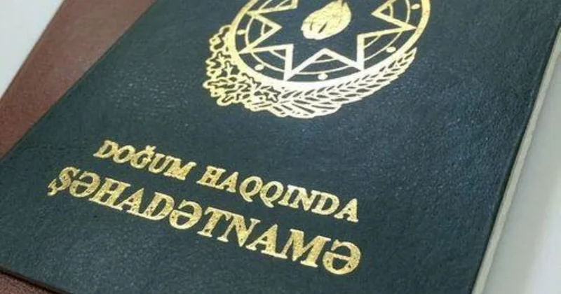 2001 ci ildə dünyaya gələn qadının doğum faktı indi qeydə alınıb