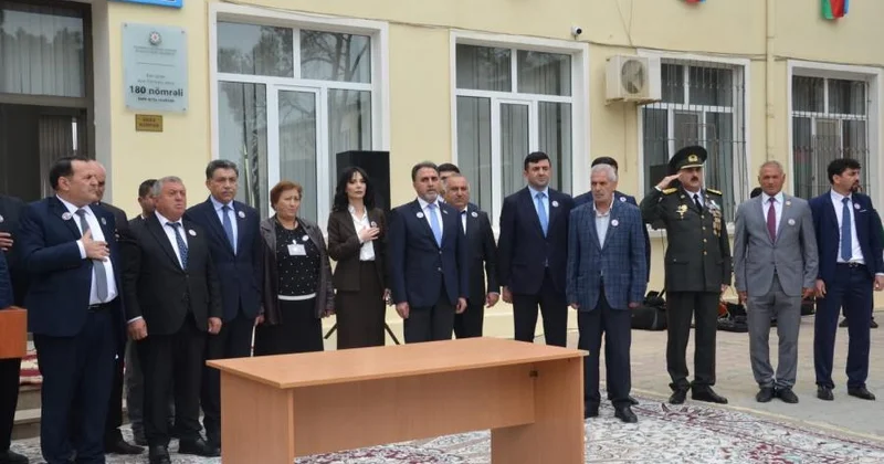 Şəhid leytenant Azər Namazovun barelyefinin açılışı olub