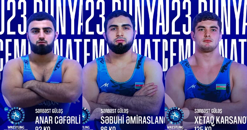 Dünya çempionatı: Azərbaycanın üç güləşçisi bürünc medal uğrunda mübarizə aparacaq YENİLƏNİR