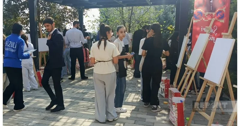 В Физули организованы детские творческие программы ко Дню города
