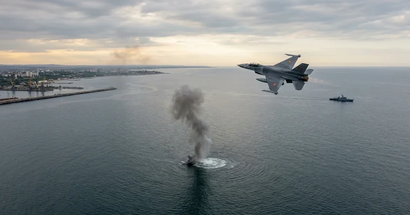 Rumıniya F 16 larla iki PUA vurdu NATO iclas keçirəcək
