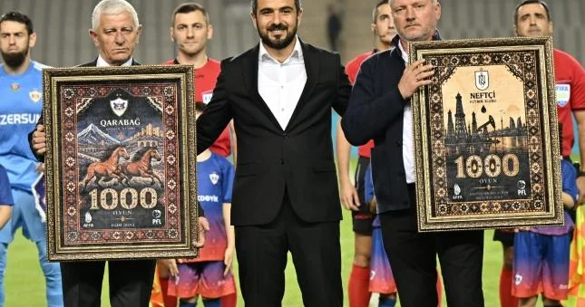 “Qarabağ” və “Neftçi”yə xüsusi hədiyyə təqdim olundu
