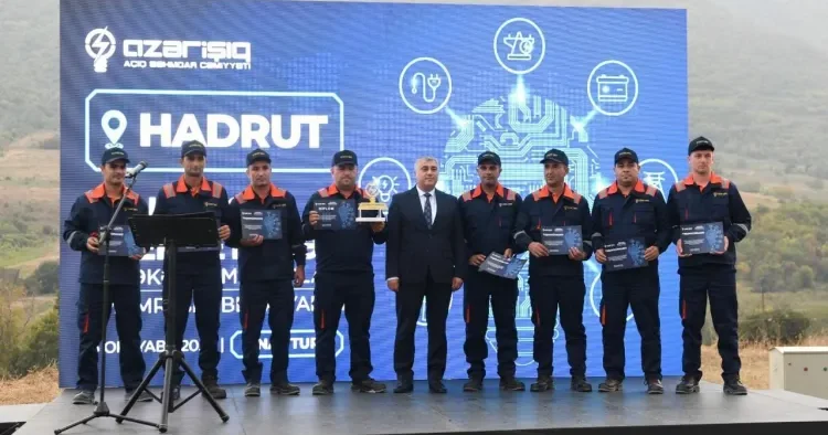 Azərişıq ASC nin təşkil etdiyi yarışının qalibi Hadrutda müəyyənləşib FOTO