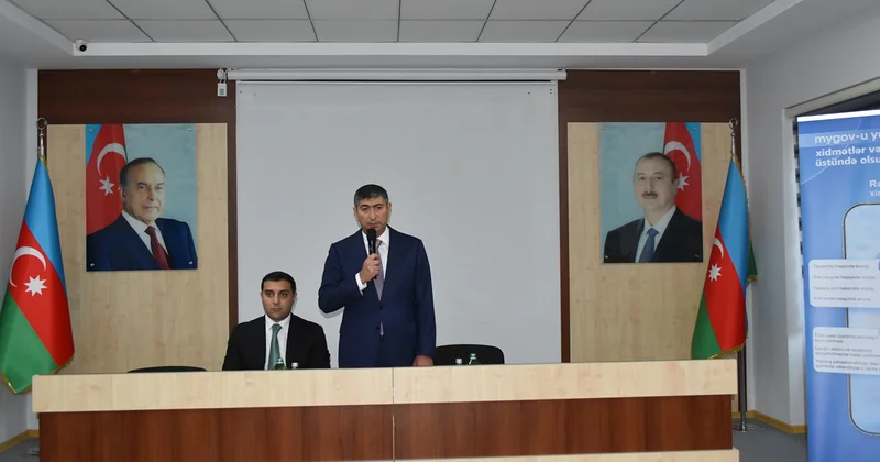 Yasamal RİH başçısı sakinlərlə görüşdü Fotolar