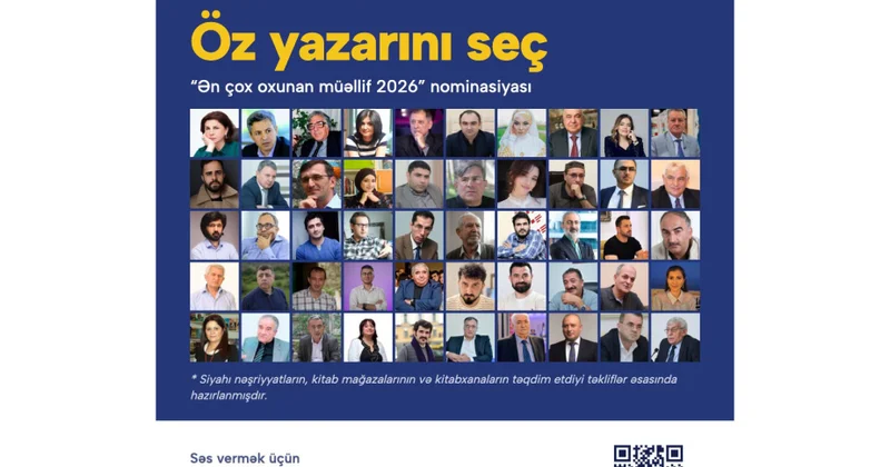 “Öz yazarını seç” onlayn səsverməyə start verilir