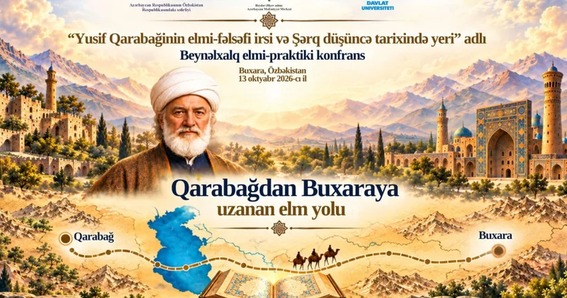 “Yusif Qarabağinin elmi fəlsəfi irsi və Şərq düşüncə tarixində yeri”: Buxarada beynəlxalq elmi praktiki konfrans