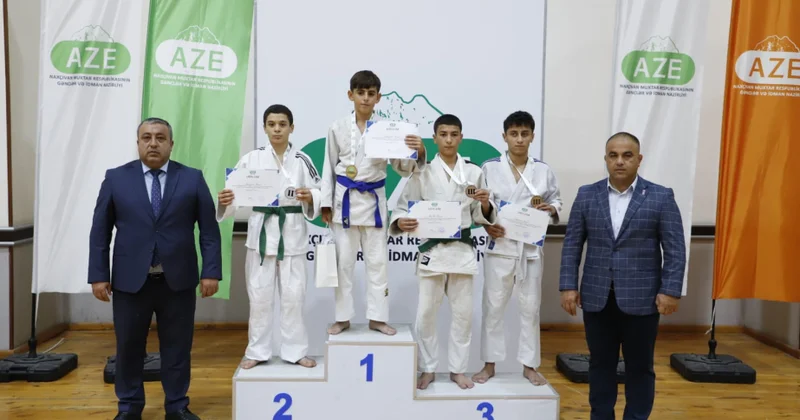 Cüdo üzrə Naxçıvan birinciliyinin qalibləri bəlli olub