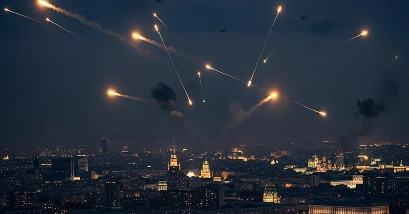 Moskvaya kütləvi dron hücumu: 195 PUA nın vurulub