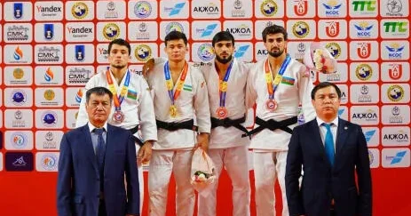 Сборная Азербайджана выиграла 8 медалей на старте Кубка Азии по дзюдо ФОТО