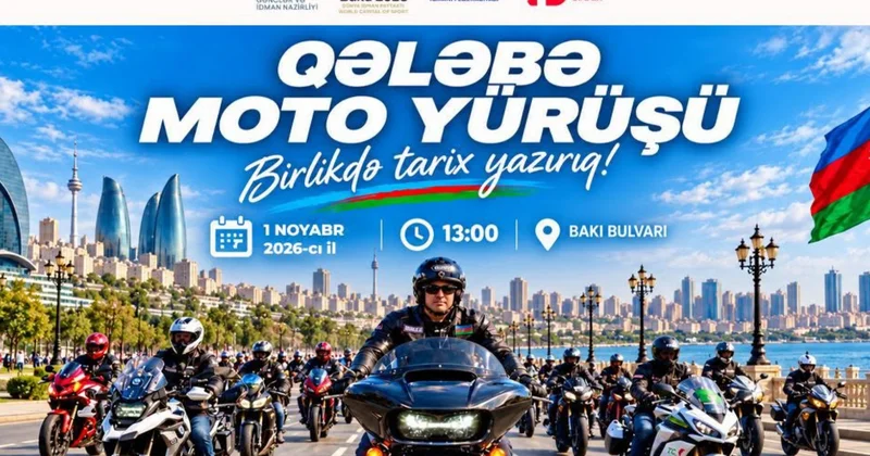Bakıda “Qələbə Moto Yürüşü 2026” festivalı keçiriləcək