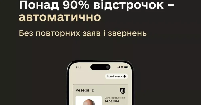 В Украине автоматически продлевают отсрочки от мобилизации