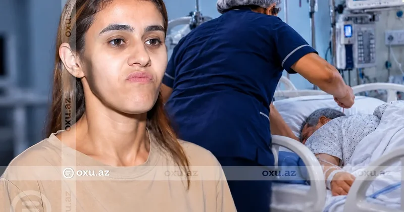 Xəstəni 40 dəqiqə döydüyü iddia edilən sanitar danışdı: Böhtan ataraq məni işdən çıxarıblar VİDEO