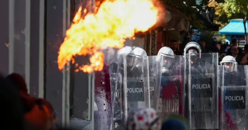 Пятый день протестов в Албании
