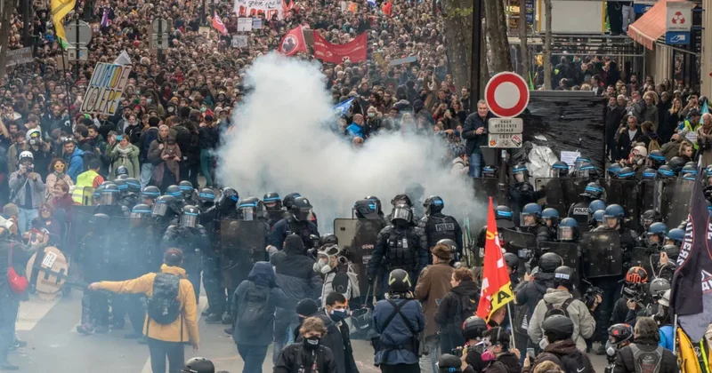 Во Франции задержали 272 человека на фоне масштабных протестов