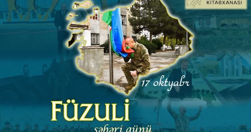 Milli Kitabxanada “Füzuli şəhəri Günü” adlı virtual və ənənəvi kitab sərgisi təqdim olunub