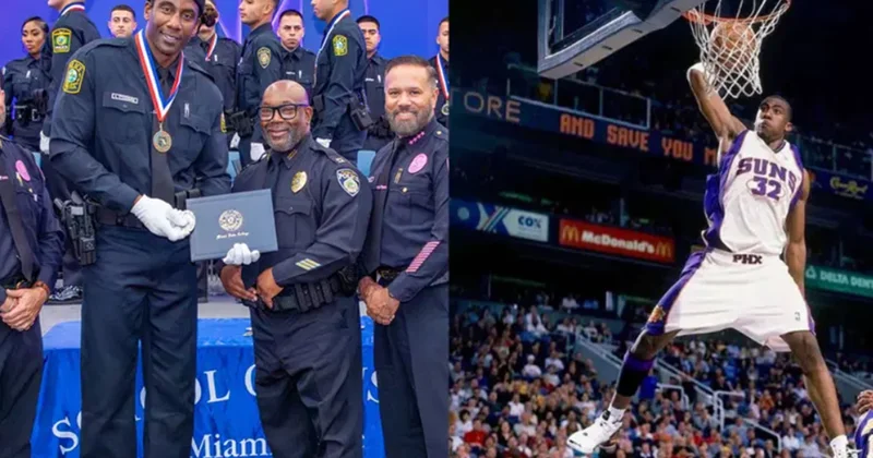 Keçmiş NBA ulduzu polis oldu Fotolar