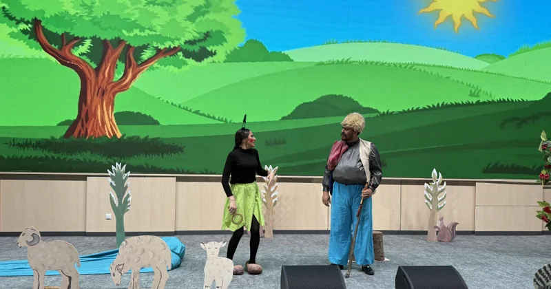 Füzuli Dövlət Dram Teatrının təqdimatında “Tıq tıq xanım” tamaşası nümayiş olunub